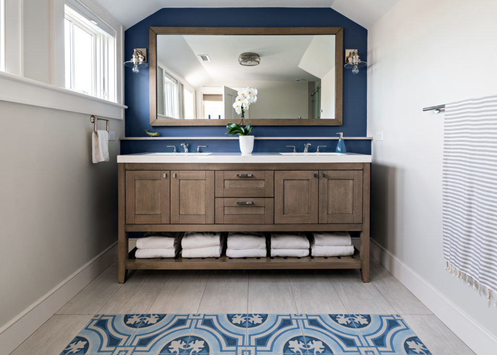 Bathroom trend - blue